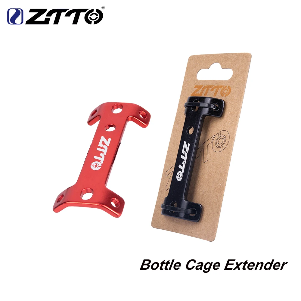 

ZTTO 10PCS MTB Bike Double Head Bottle Cage Extender Aluminum Mountain Road Bicycle Frame Water Cup Kettle Holder Expansion