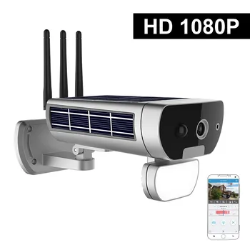 

Wireless HD 1080P WiFi Solar & Battery Power Bullet IP Camera