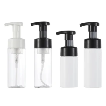 

4Pcs Sub Packing Bottles Bubble Bottles Facial Cleanser Bottles Press-type Bottle for Liquid