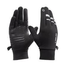 Уличные водонепроницаемые перчатки для верховой езды мужские и женские зимние Сенсорный Экран Ветрозащитный митенки, перчатки женские спортивные теплые бархатные велосипедные перчатки