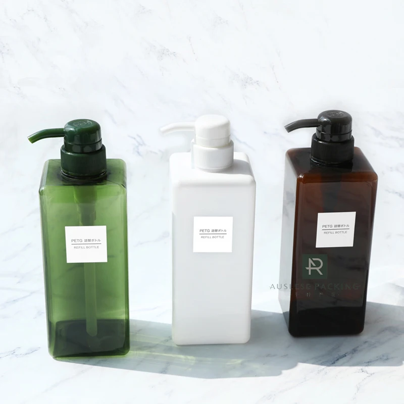 650ml 193mm Home Bathroom Kitchen Lotion Liquid Soaps Pump Bottles Dispensers