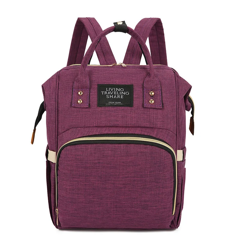 Mom Travel Backpack Mummy Bag Pregnant Women Waiting For a Package Large Capacity Mummy Bag Baby Diaper Bag - Цвет: See chart 4