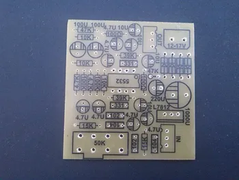 

Loudness Compensation Amplifier Board PCB Empty Board Can Send Information