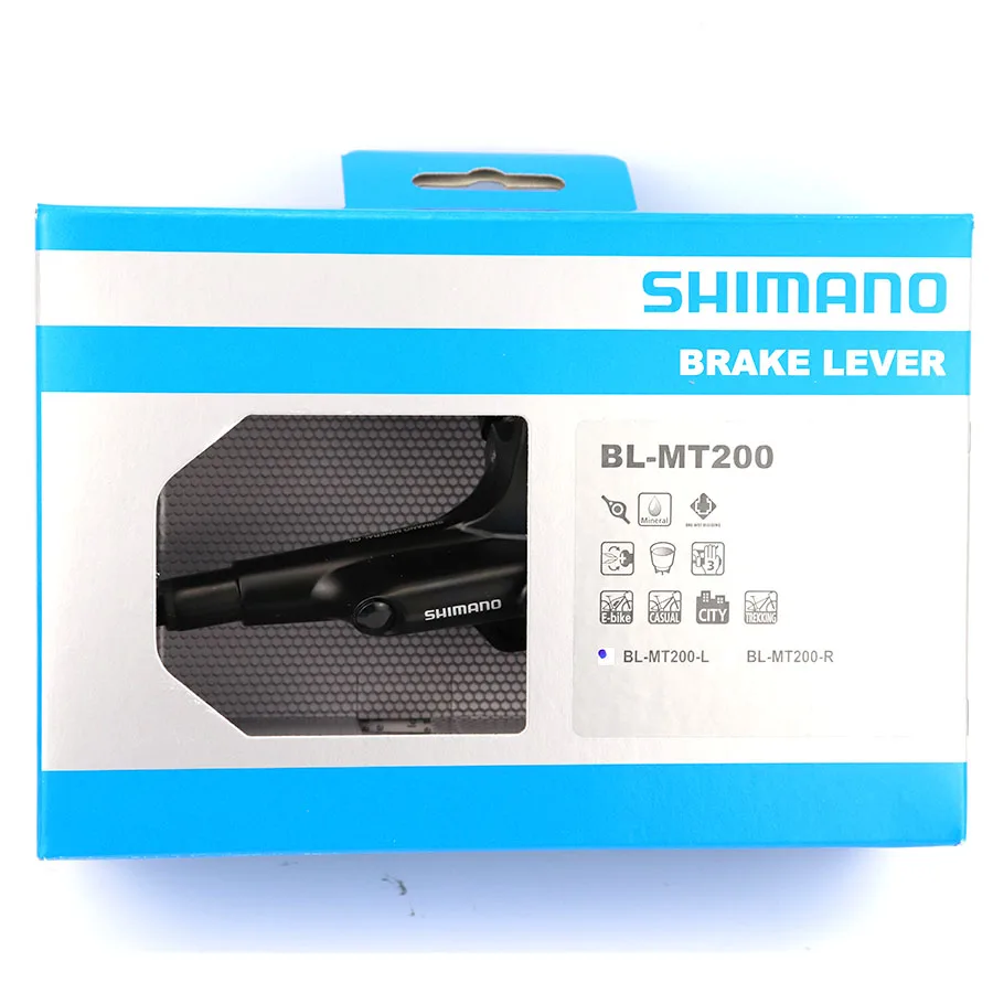 Shimano BL-MT200 гидравлический дисковый тормозной рычаг для горного велосипеда правый левый Shimano оригинальные товары Аксессуары для велосипеда MT200