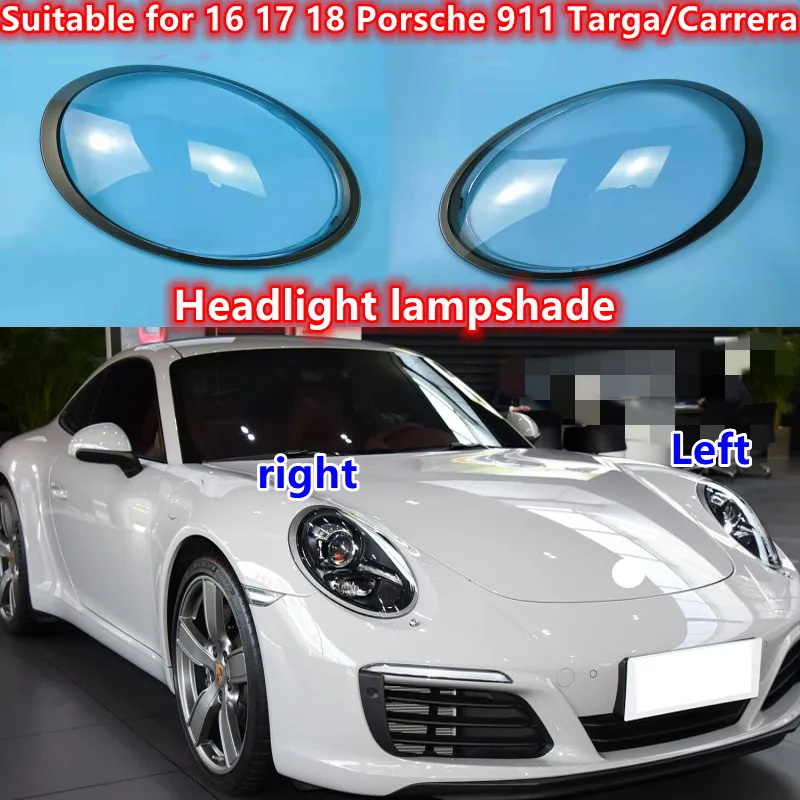 Adatto Per 16 17 18 Porsche 911 Copertura Faro 911 Targa/Carrera Copertura Faro Copertura Scocca Paralume Faro