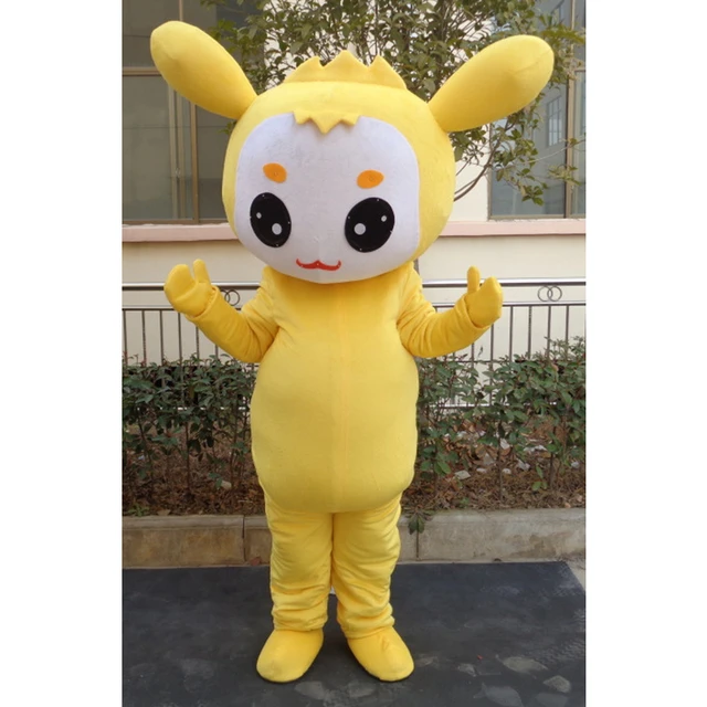 Disguise Fantasia clássica de tamanho adulto Pikachu, Amarelo