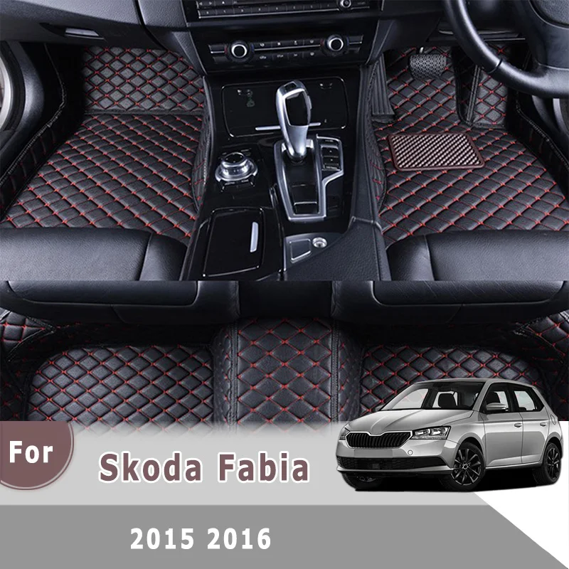 Rhd Carpets For Skoda Fabia 2015 2016 2017 2018 Car Floor Mats