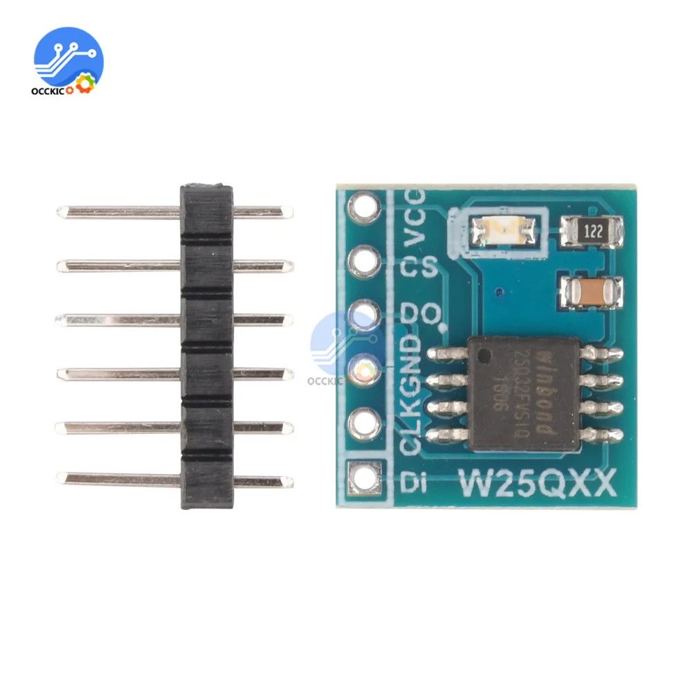 

W25Q32 W25Q64 W25Q128 Large Capacity FLASH Storage Module SPI Interface BV FV STM32 Code