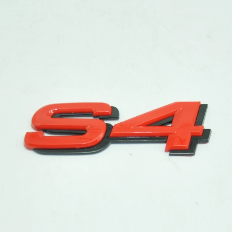 3D ABS S4 S линия автомобиля хвост стикер эмблема логотип металлический задний значок наклейка логотип