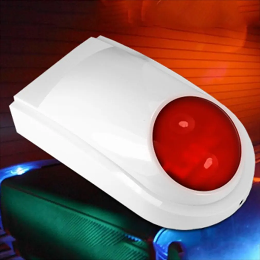 LESHP Security Alarm System For Wif GSM PSTN Home Wireless Outdoor Waterproof  Sound Strobe 105db Flash Alarm Siren