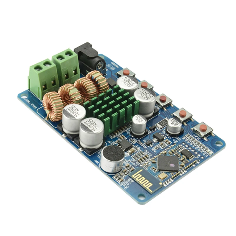 

TPA3116 Bluetooth 4.0 Digital Amplifier Board 2X50W Dual Channel Bluetooth Receiver Stereo Audio Amplifiers DIY With Microphone