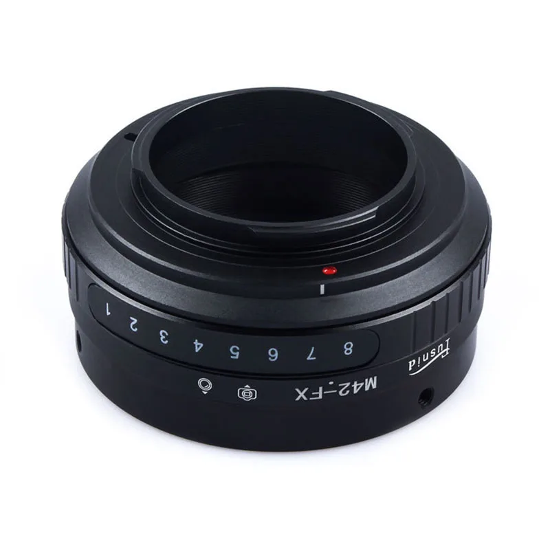 M42-FX высокое качество Камера кольцо-адаптер для объектива камеры для M42 360 градусов объектива с резьбовым креплением для ЖК-дисплея с подсветкой Fujifilm X-Pro1 X-E1 X-E2 X-M1 XA1 A2 XT