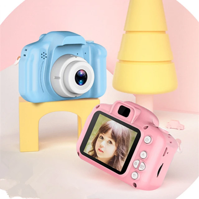 Children Kids Camera Mini Educational Toys For Children Baby Gifts Birthday Gift Digital Camera 1080P Projection Video Camera 4