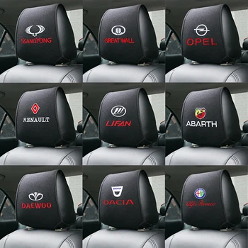 

1pcs car interior apply to case for Dacia ssangyong opel renault daewoo fiat 500 abarth lifan mazda dodge Car Seat Headrest set