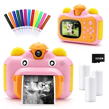 

DIY Kids Camera Mini Educational Toys For Children Baby Gifts Birthday Gift Digital Camera 1080P Projection Video Camera