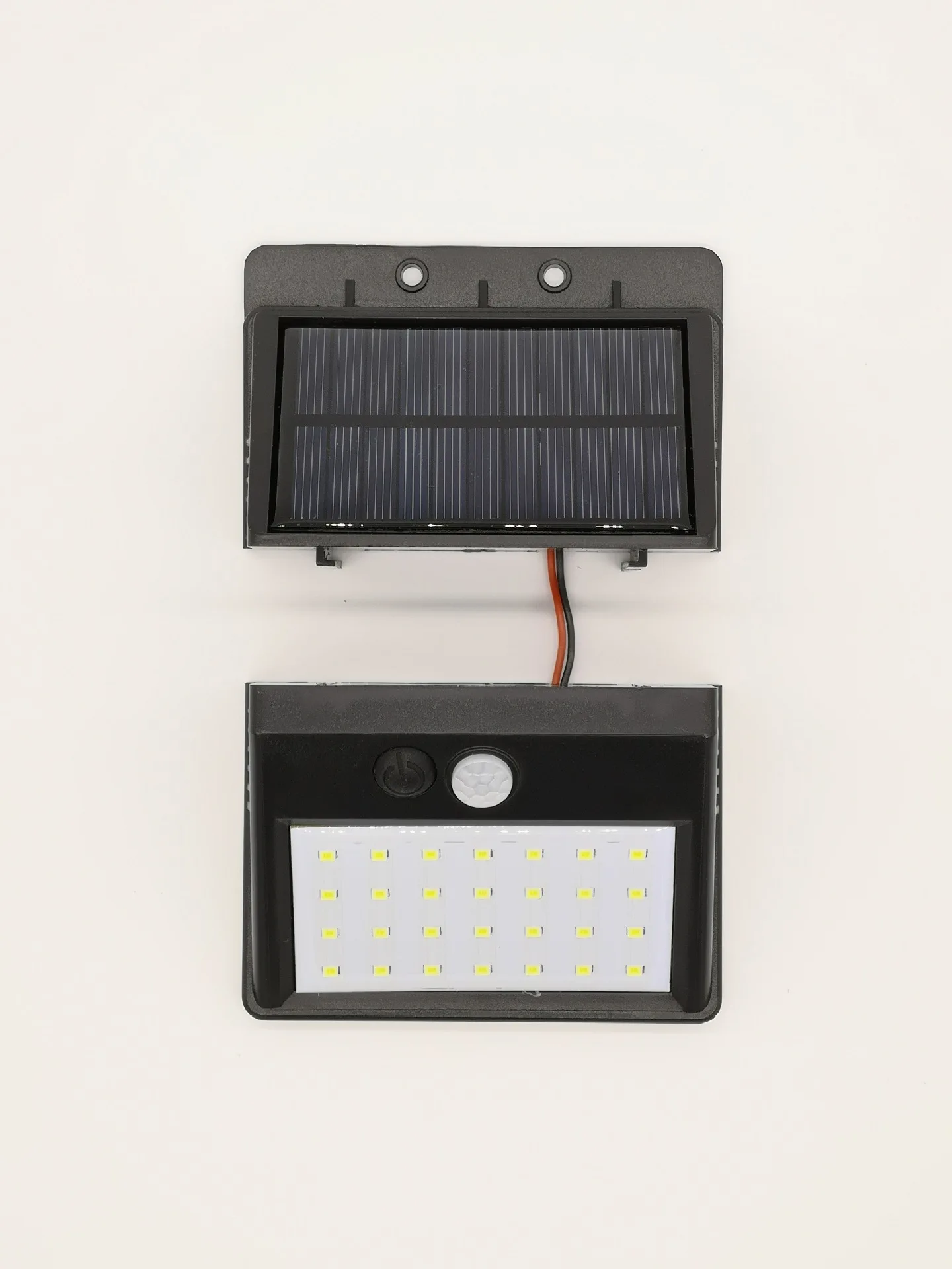 28led-сплит тип человека реагирующая на движение Солнечный настенный светильник Три режима пейзаж двора лампа Би gua deng треугольник