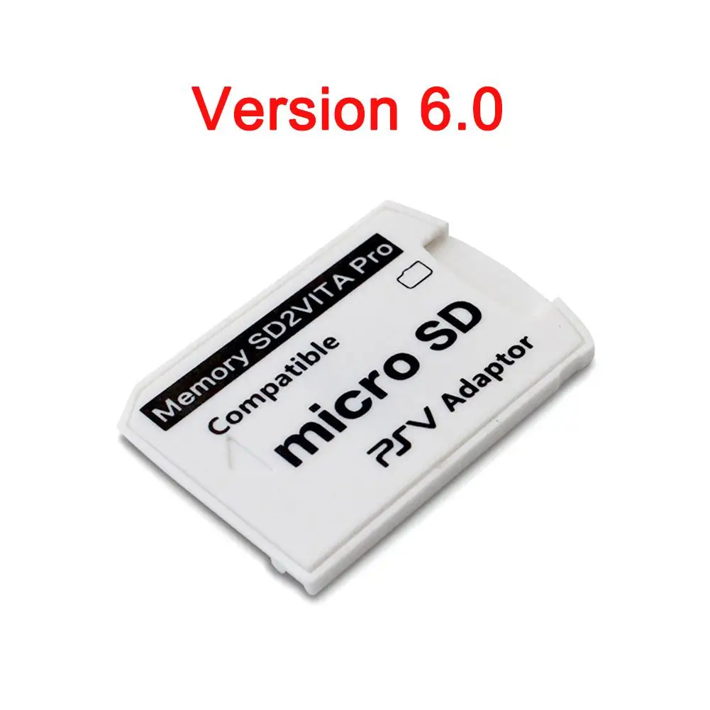 Адаптер карты памяти V6.0 SD2VITA PSVSD для системы PSVita Henkaku 3 65 1000 2000 TF адаптер конвертера