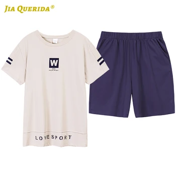 

100% Cotton Solid New Man Clothes Fashion Style Casual Pajamas for Man Man Summer Man Pajama Short Sleeve Short Pants Sleepwear