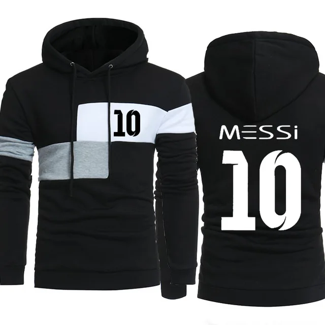 Messi, мужская спортивная одежда Месси 10, с принтом, мужские Толстовки, Толстовки, повседневное пальто, Приталенная толстовка, Harajuku, с капюшоном, спортивный костюм Y - Цвет: as picture