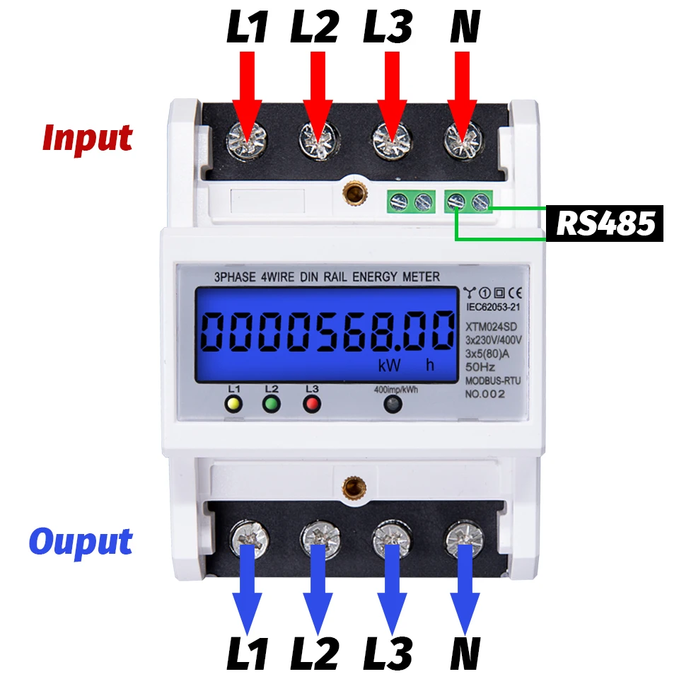 medidor de energia rs485 multifuncional 3 fases 01