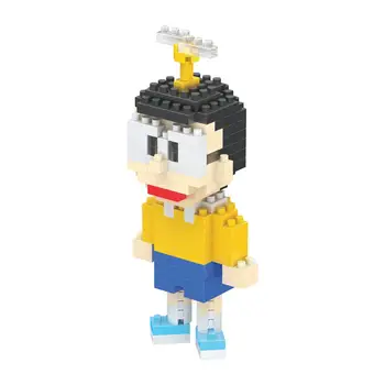 

Shizuka Minamoto Building Blocks Doraemoned Nobita Mini Cartoon Honekawa Big G Brick Model Games Toys for Collection Figures
