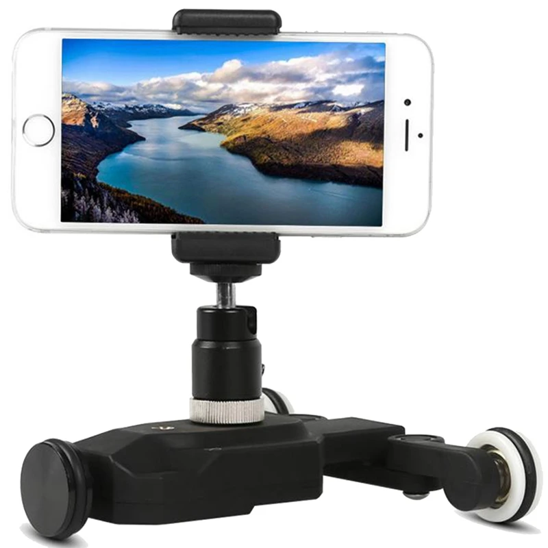 C100 Pro 3 колеса Wirelesss видео Камера автоматическая тележка Скейтер для железнодорожных путей для Dslr Камера s видеокамеры для Iphone г