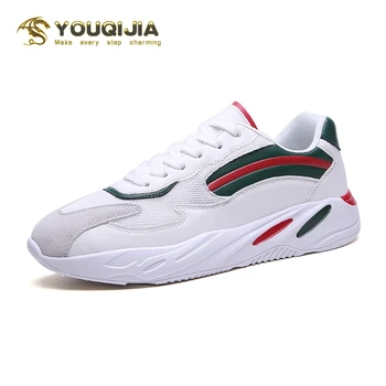 

Men Vulcanize Shoes Hot Sale Fashion Casual Breathable Lace Up Sports Running Sneakers Autumn Walking Flat Shoes Tenis Masculino
