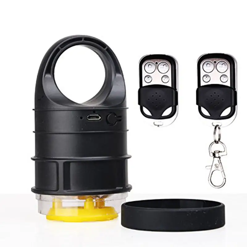 

USB Alarm Bicycle Anti-theft Bike Alarm with Remote Control in Lock Loud Sound Siren Shock Cycling Safety Bicycle Alarm Remote