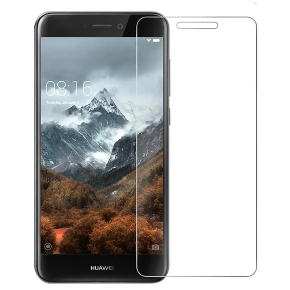 9H 2.5D Закаленное стекло для Huawei P8 Lite Защитная пленка Honor 8 lite HD защита экрана |