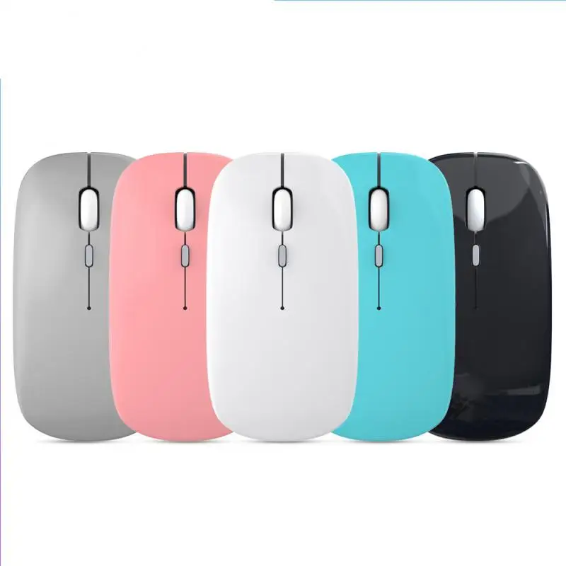 9 типов 2 4 Ghz беспроводная мышь Bluetooth игровая RGB компьютерная Бесшумная 1600 DPI для ПК