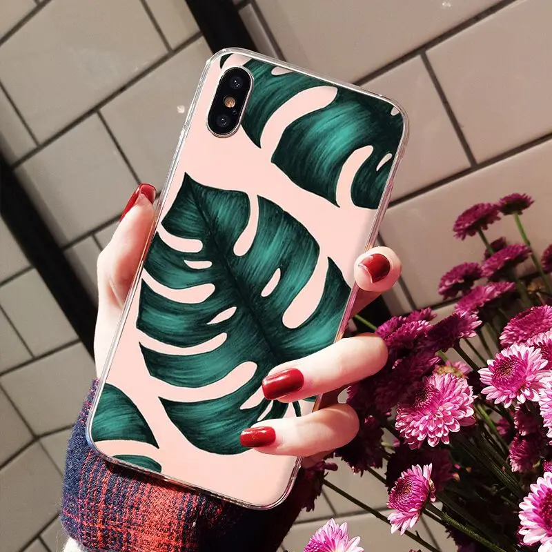 Palm tree Leaves Plant Flower pattern