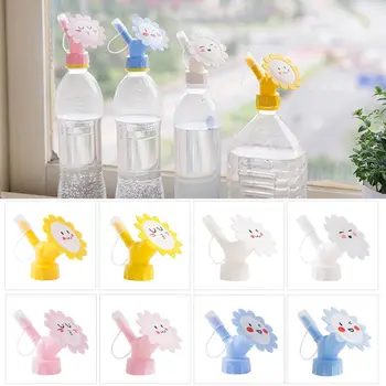 

2 in 1 Plastic Sprinkler Nozzle for Flower Waterers Bottle Watering Cans Shower Head Potted Garden Tools