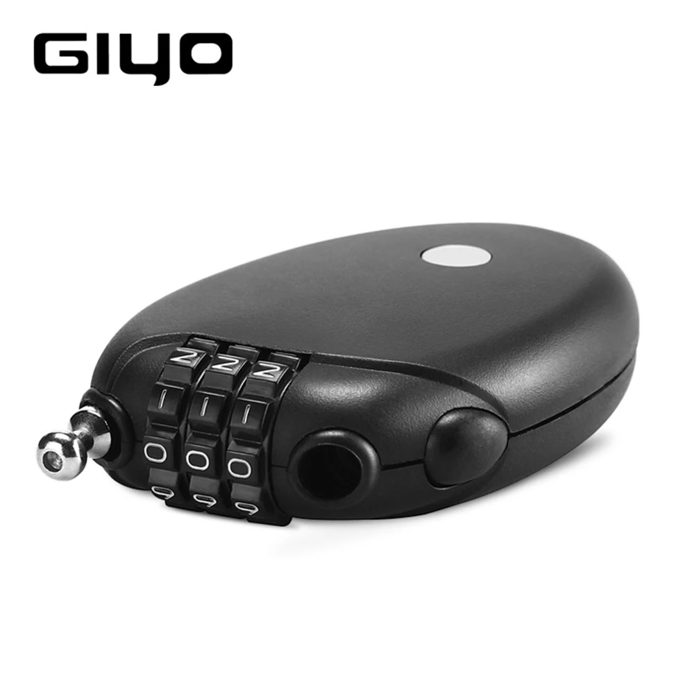 

Bike Multi Function Mini Cable Lock 3 Digit Password Coded Anti-Theft Retractable Wire Line Lock For Cycling Baggage