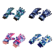 Windproof Waterproof Warm Gloves Outdoor Sports Fingers Mittens For Children Kids Cycling/Biking/Snowing/Skiing/Snowboarding
