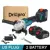 Drillpro 125MM Brushless Electric Angle Grinder 4 Speed Cutting Machine Power Tool +Lithium-Ion Battery For Makita 18V Battery best pressure washer for home use Power Tools