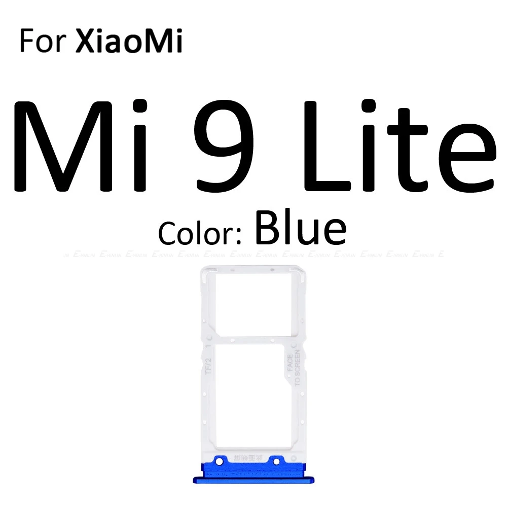 Высокое качество Micro SD/Sim карты лоток гнездо адаптер для Xiaomi Mi 9T 9 Lite SE Разъем Держатель Слот ридер контейнер запчасти