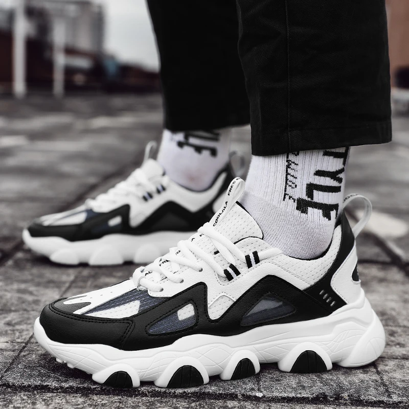 

Autumn shoes men outdoor sports shoes daddy shoes ins tide shoes high quality comfortable shoes non-slip men's casual shoes
