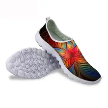 HYCOOL/женские кроссовки на плоской подошве; женская очень легкая Повседневная пляжная обувь из сетчатого материала; женские слипоны; прогулочная обувь для отдыха