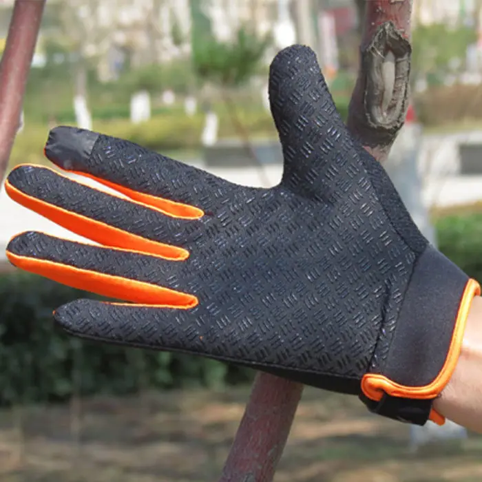 Новинка 1 пара велосипедные перчатки полный палец Сенсорный Экран мужские и женские перчатки «MTB» дышащие летние варежки