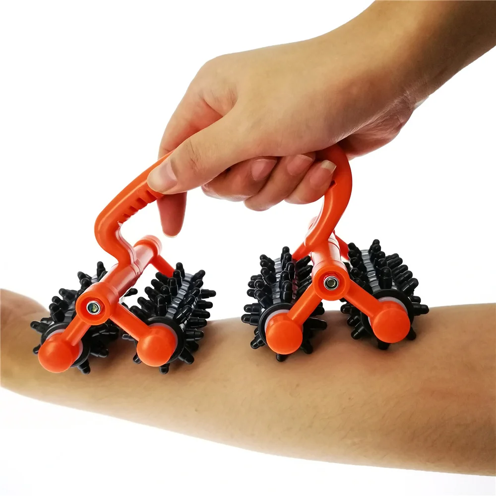 Rouleau De Massage Aura Fitness Chauffant Vibrant - Clouté - Thérapie Douleur - Occasion