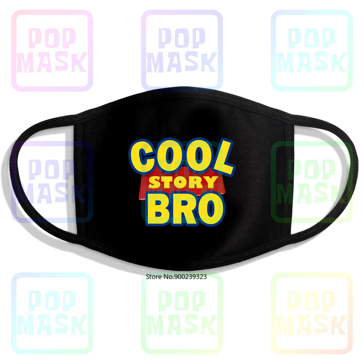 Маска для лица Cool Story Bro Toy многоразовая 645 хлопок | Аксессуары одежды