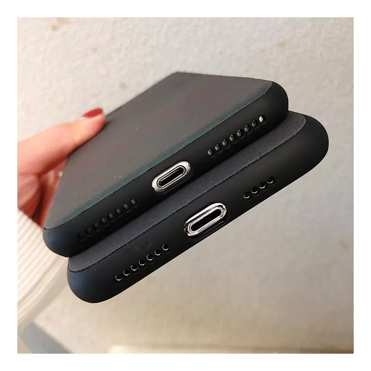Радужный градиентный блестящий чехол для телефона Iphone Xs Max Xr простой Блестящий