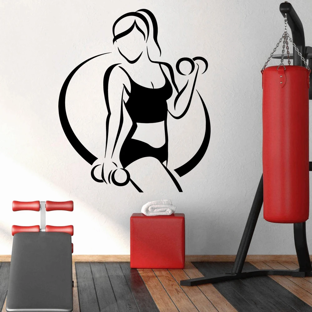 Мотивационные обои с боксерской тематикой для спортзала, виниловые наклейки на стену для Fitnesss, декоративные наклейки, наклейки для спортзала, виниловые наклейки