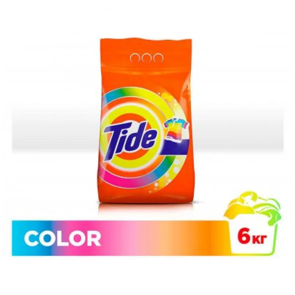 Стиральный порошок автомат «Color» Tide, 6 кг