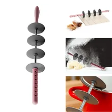 Креативная Регулируемая Скалка Многофункциональный Хлеборезка лапша формовочная Форма Кухня выпечки резки роликовые Инструменты Высокое качество