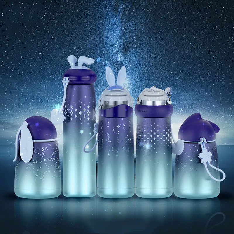

Cute Space Star Stainless Steel Thermos Bottle Cute Tumbler Thermal Vacuum Flask Thermos Cup for Kids Insulated Cup Hydro Flask