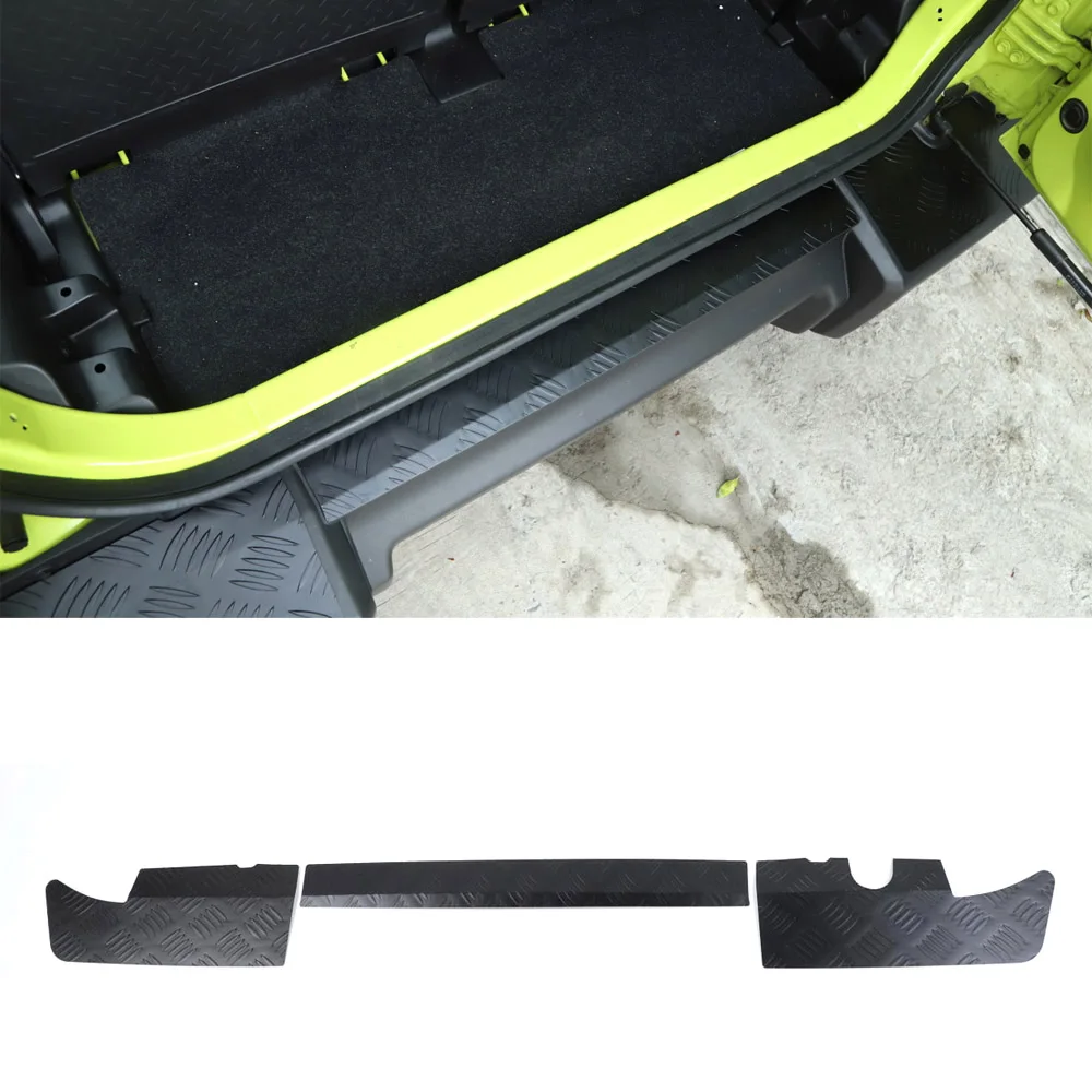 For Suzuki Jimny 2019+ Car Rear Bumper Protection Cover Stickers Trim