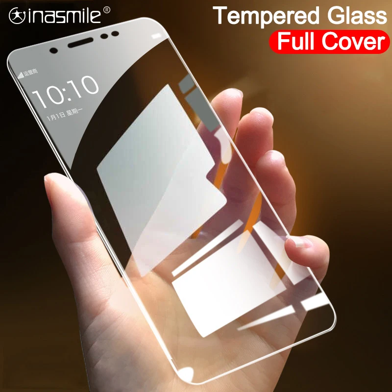 

9H Full Cover Tempered Glass For Xiaomi Redmi 6A 6 Pro 5A 5 Plus 4X Note 6 5A 5 4 3 Protective Glass Screen Protector Film
