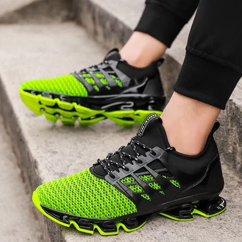 

QZHSMY Men's Casual Shoes Breathable Man Sneaker Light Beenet Mesh Large Size Spring Autumn Outdoor Adult Male Tennis Footwear