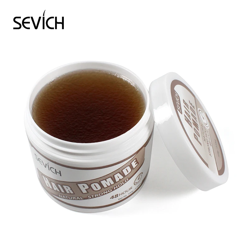 Sevich 4 вкус светящийся воск для укладки волос 100 г сухих волос Стайлинг, уход за волосами продукт восстановление сильной фиксации для укладки волос глина для лепки